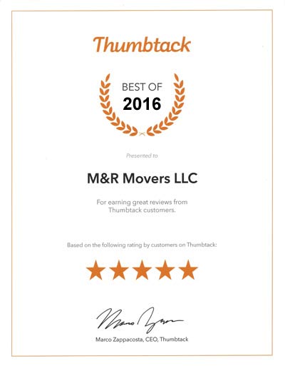 Thumbtack Award